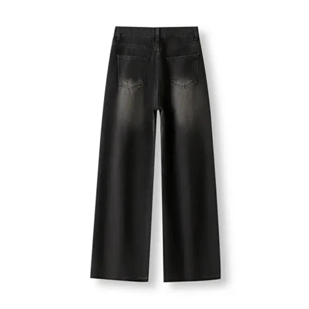 The Ava Jeans | High-Waisted Straight Leg Jeans