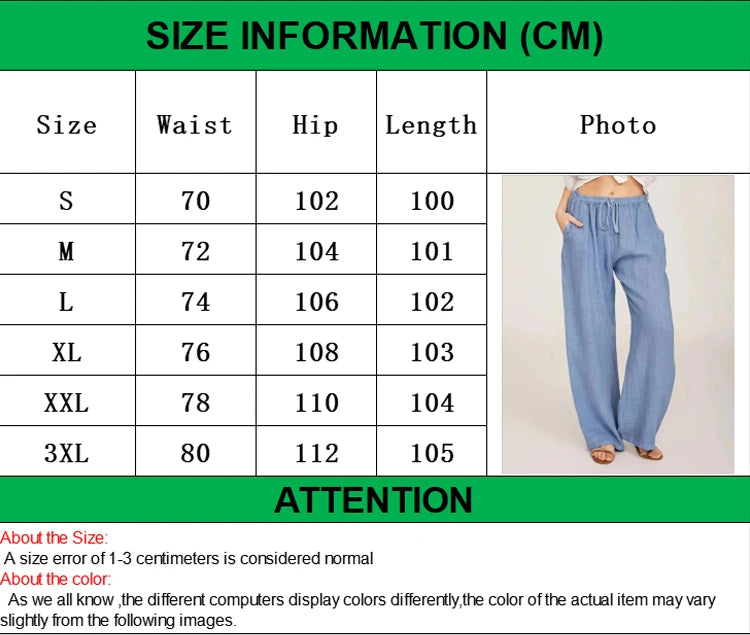 The Florence Linen Trousers | High-Waisted Relaxed Linen Pants