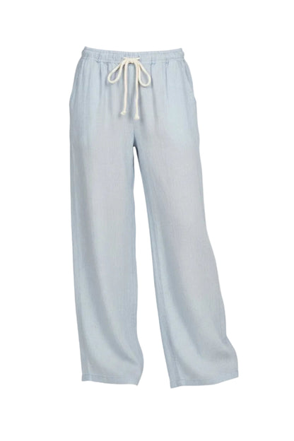 The Florence Linen Trousers | High-Waisted Relaxed Linen Pants