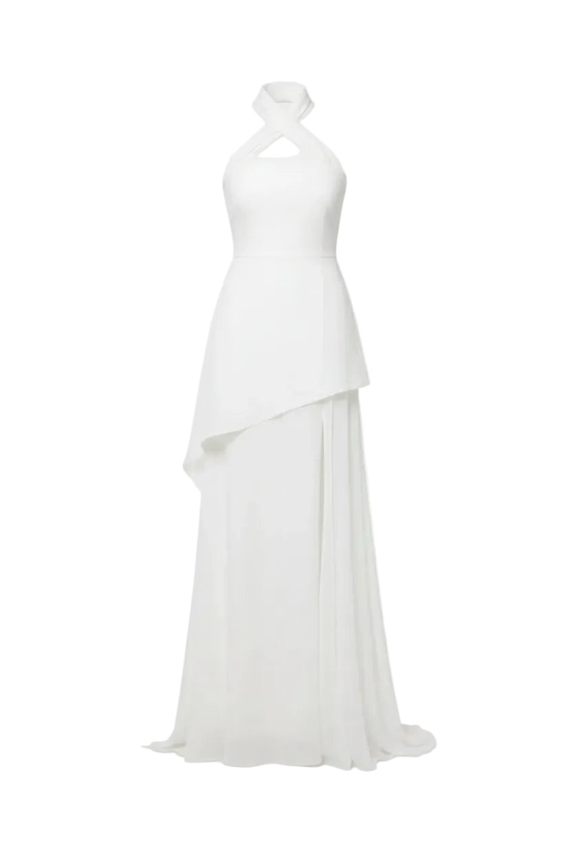 The Valentina Mesh Maxi Dress | Strapless Maxi Dress