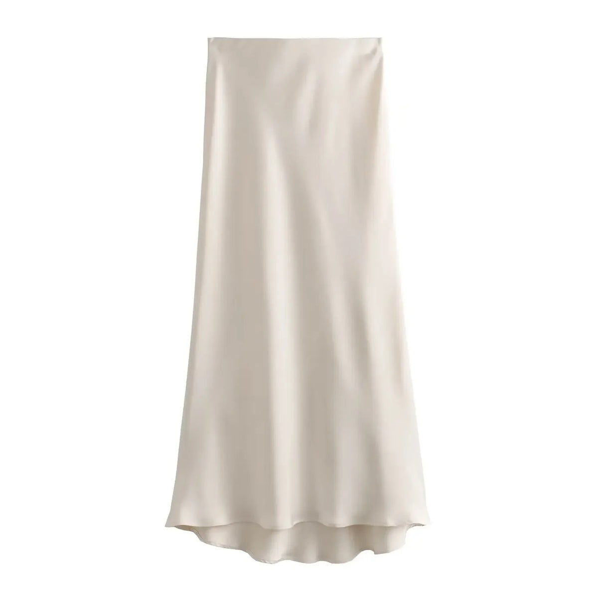 The Vianté Skirt | Timeless Satin Midi Skirt