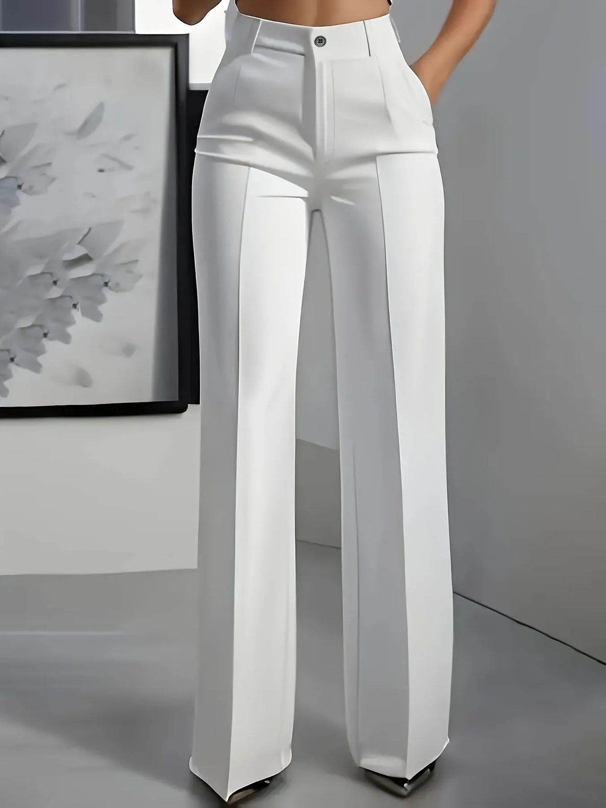 The Charlotte Trousers | Tailored Wide-Leg Trousers