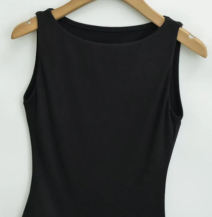 The Camille Boat Neck Top | Elegant Long Sleeve Knit Top