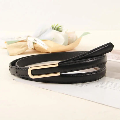 The Sand Belt | Slim Leather Belt