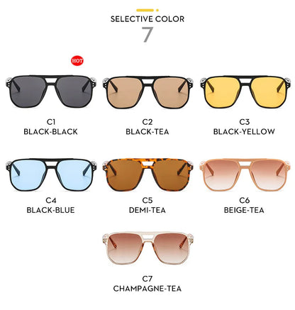 The Atelier Sunglasses | Minimalist Gold Frame Sunglasses