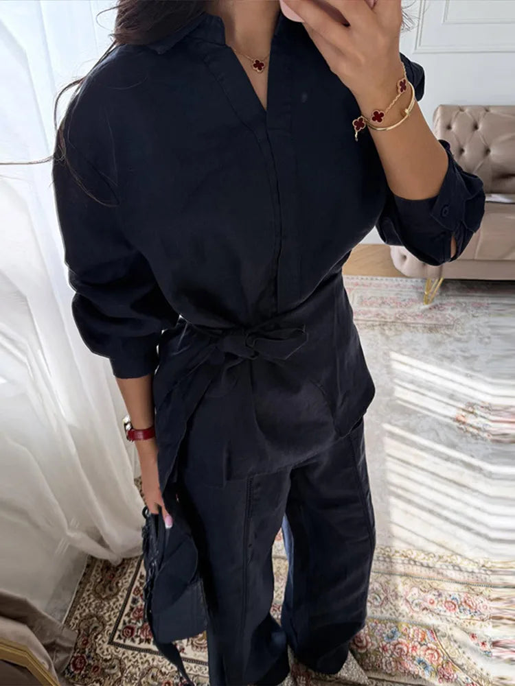 The Capri Linen Set | Elegant Summer Co-Ord