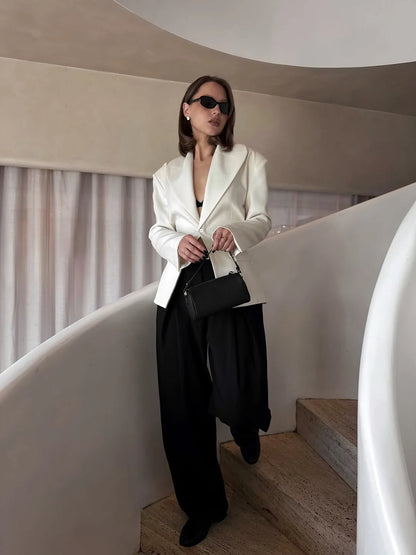 The Chelsea Blazer | Oversized Tailored Blazer