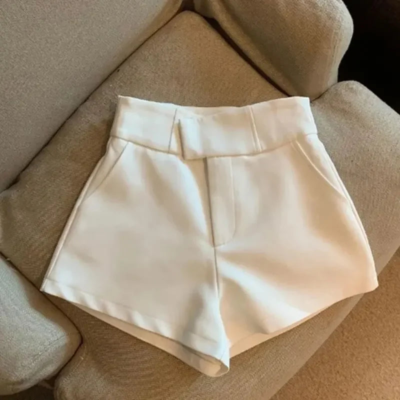 The Olivia Shorts | High-Waisted Tailored Shorts