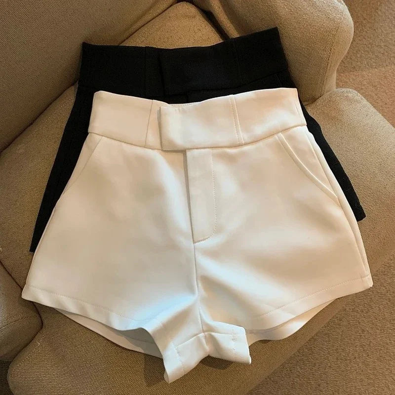 The Olivia Shorts | High-Waisted Tailored Shorts