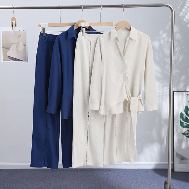 The Capri Linen Set | Elegant Summer Co-Ord