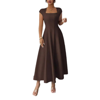 The Eleanor Wrap Midi Dress | A-Line Wrap Midi Dress