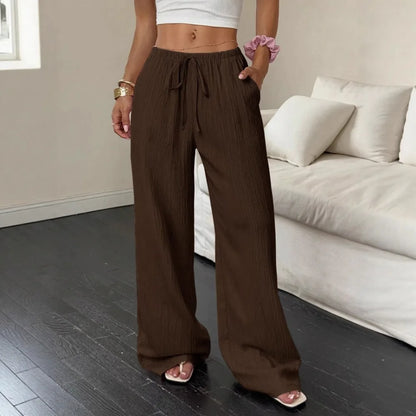 The Harper Trousers | High-Waisted Wide Leg Trousers