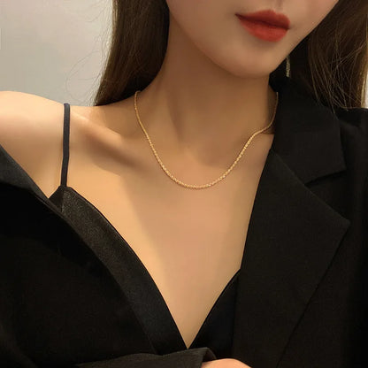 The Élise Necklace | Delicate Layered Chain Necklace