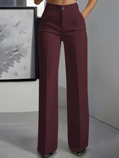 The Charlotte Trousers | Tailored Wide-Leg Trousers