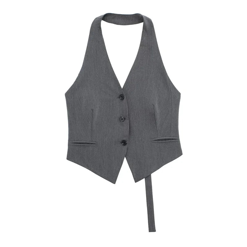 The Chloe Vest | Tailored Sleeveless Waistcoat