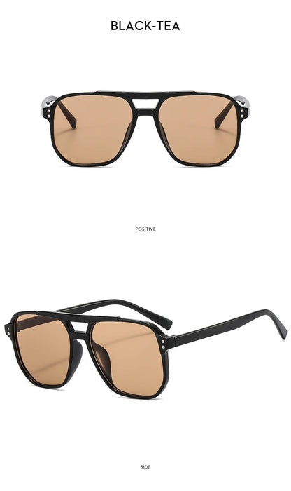 The Atelier Sunglasses | Minimalist Gold Frame Sunglasses