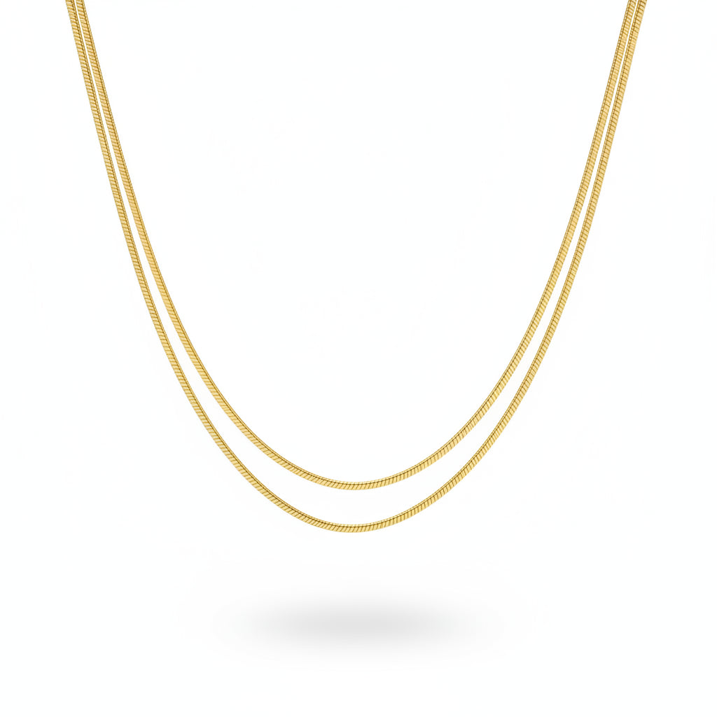 The Élise Necklace | Delicate Layered Chain Necklace