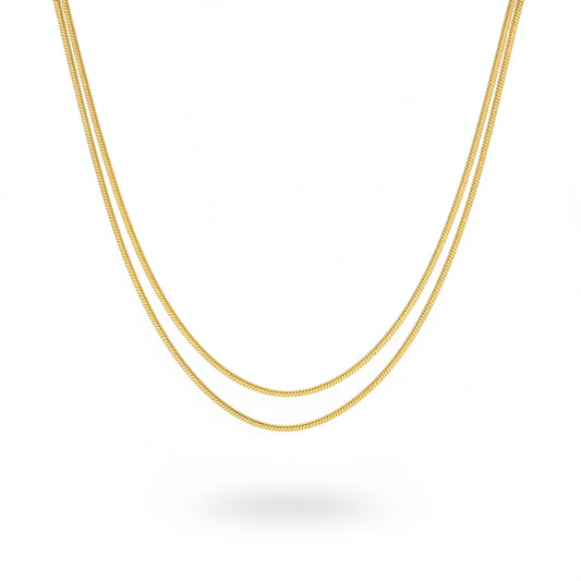 The Élise Necklace | Delicate Layered Chain Necklace