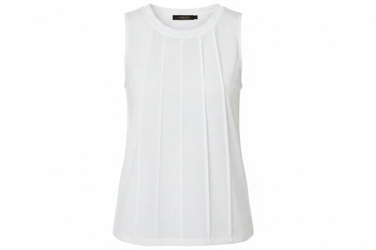 The Sienna Knit Tank | Sleeveless Round Neck Top
