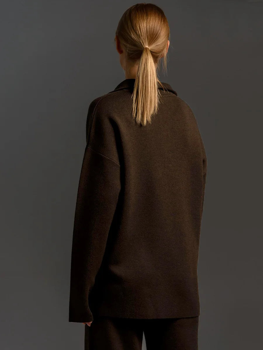 The Antonella Knit Set | Soft Knit Top & Trousers