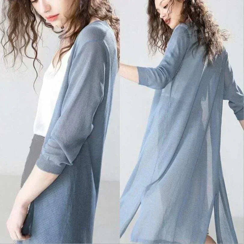The Amélie Cardigan | Longline Knit Cardigan
