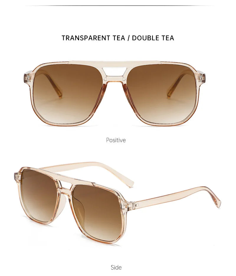 The Atelier Sunglasses | Minimalist Gold Frame Sunglasses