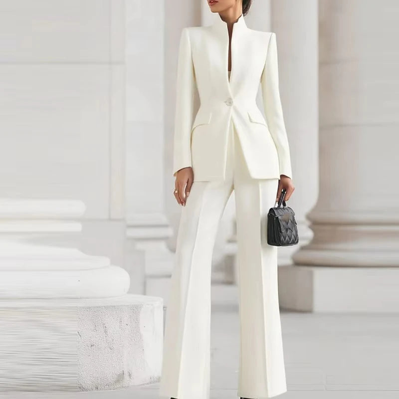 The Zentra Suit Set | Structured Blazer & Trousers