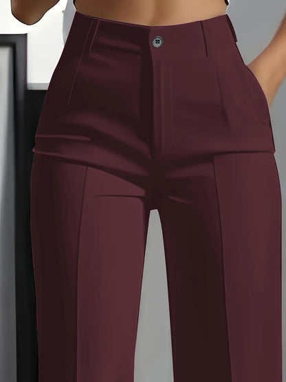 The Charlotte Trousers | Tailored Wide-Leg Trousers