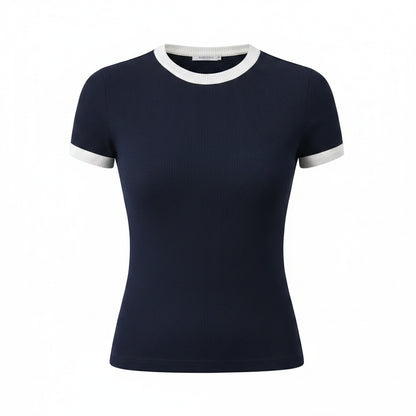 The Emma Knit Tee | Premium Soft Knit T-Shirt