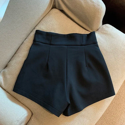 The Olivia Shorts | High-Waisted Tailored Shorts
