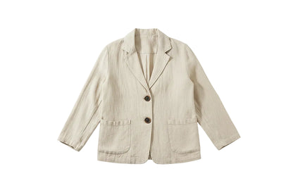 The Solène Linen Blazer | Refined Summer Blazer