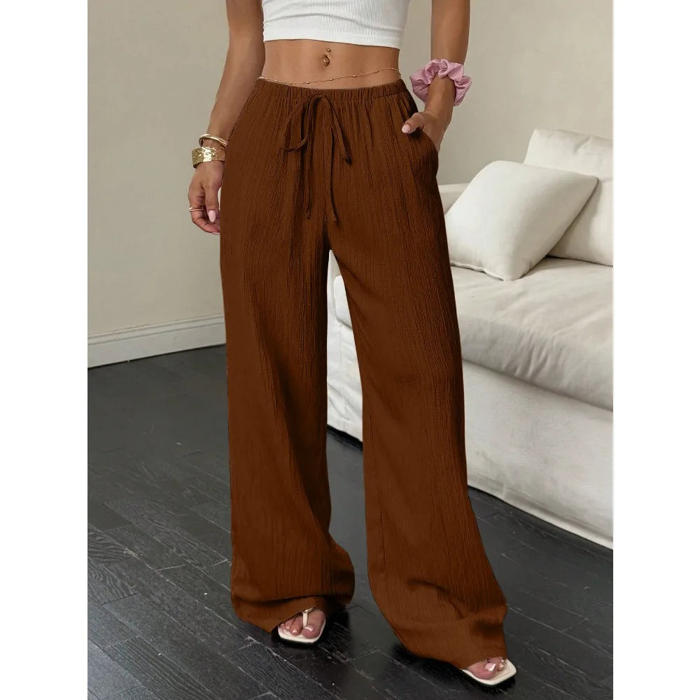 The Harper Trousers | High-Waisted Wide Leg Trousers