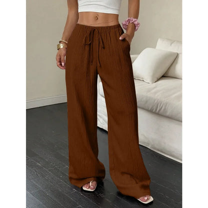 The Harper Trousers | High-Waisted Wide Leg Trousers