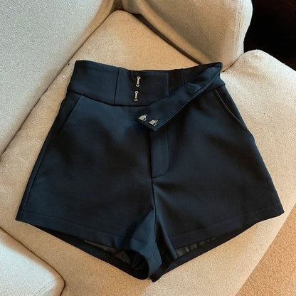The Olivia Shorts | High-Waisted Tailored Shorts