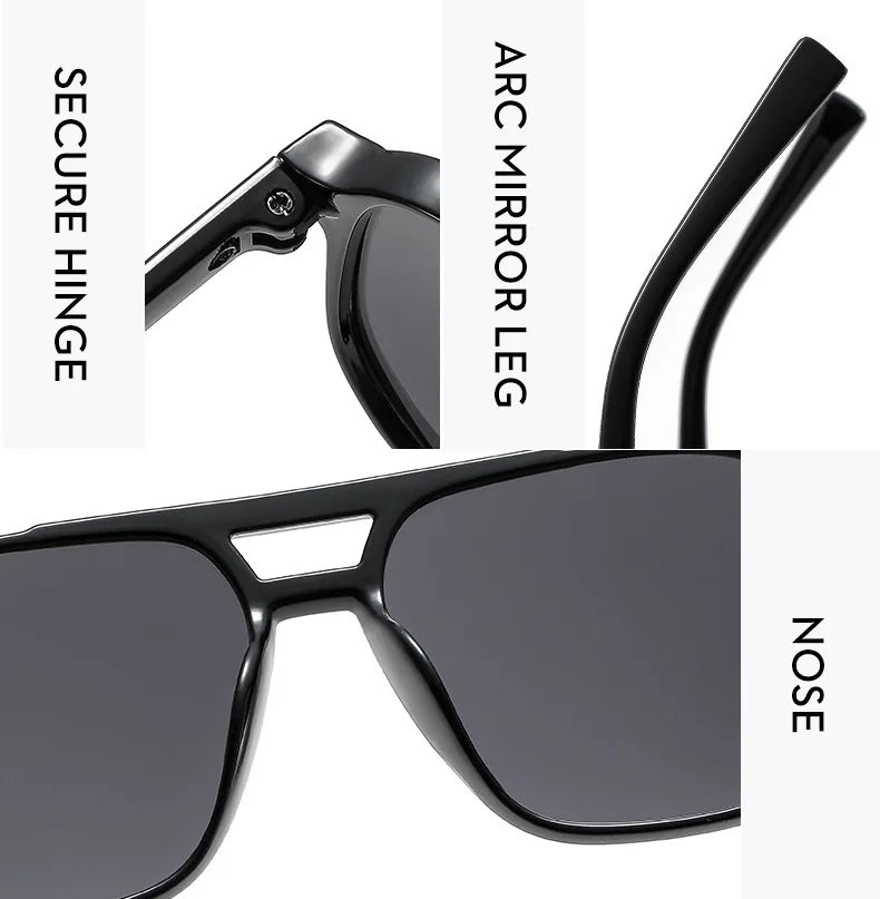 The Atelier Sunglasses | Minimalist Gold Frame Sunglasses