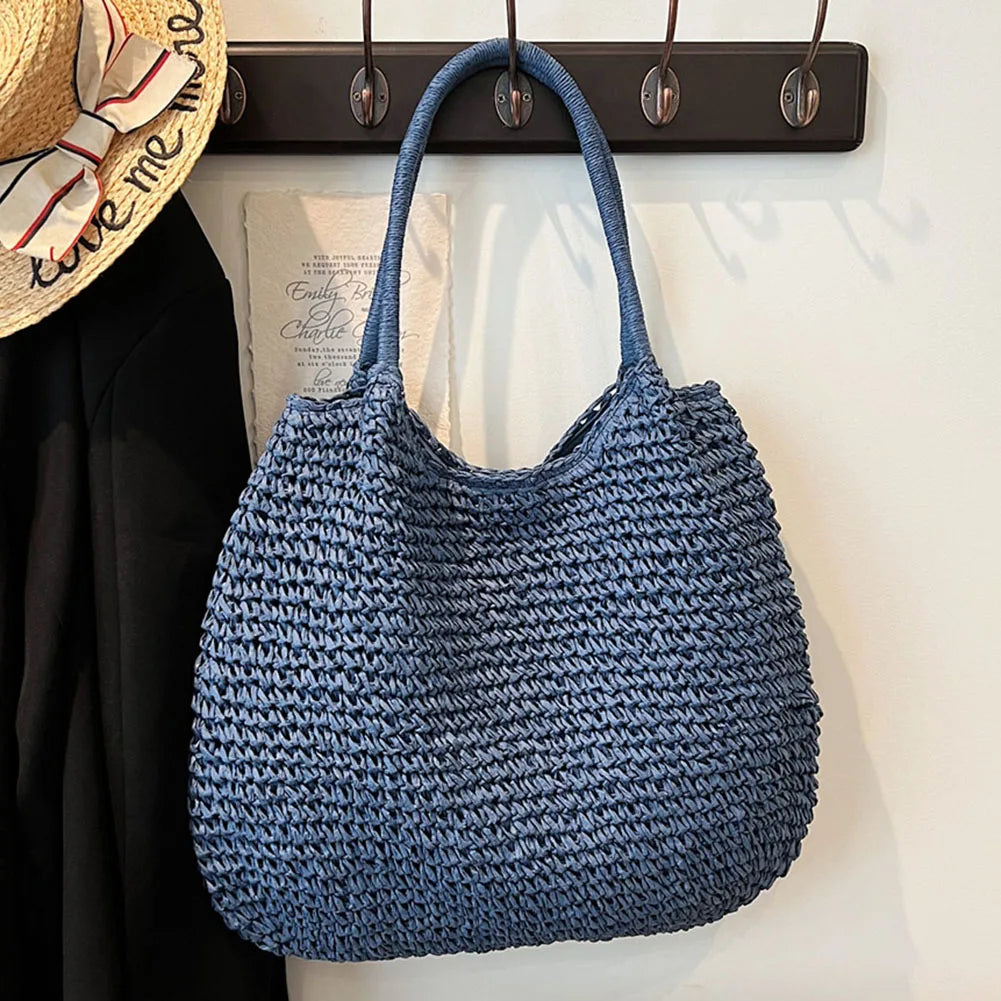 The Coastal Woven Bag | Structured Summer Tote