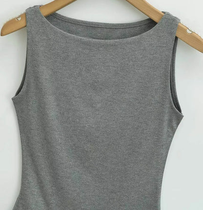 The Camille Boat Neck Top | Elegant Long Sleeve Knit Top