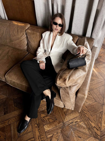The Chelsea Blazer | Oversized Tailored Blazer