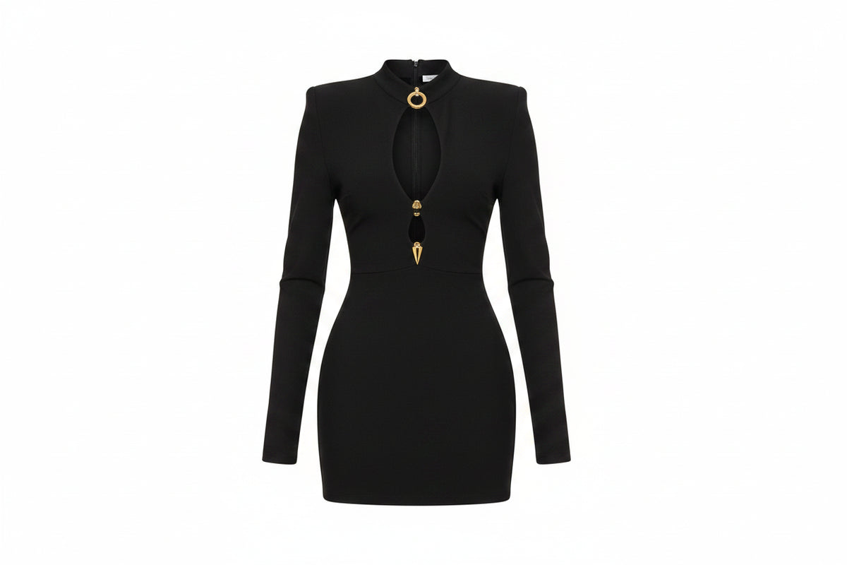 The Juliette Knit Dress | Elegant Knit Midi Dress