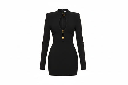 The Juliette Knit Dress | Elegant Knit Midi Dress