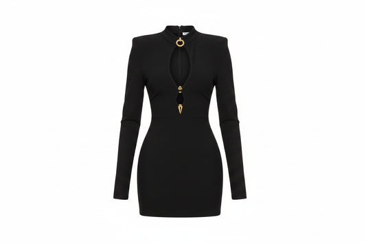 The Juliette Knit Dress | Elegant Knit Midi Dress