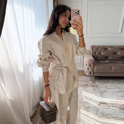 The Capri Linen Set | Elegant Summer Co-Ord