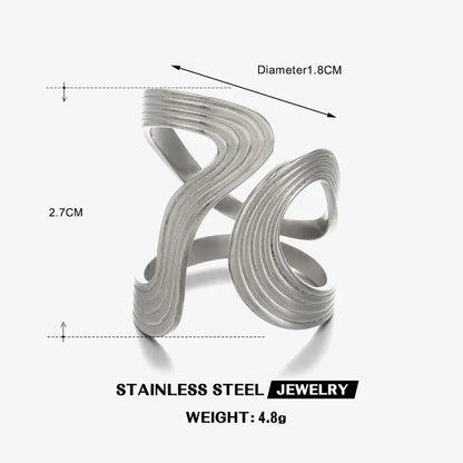 The Céleste Ring | Minimalist Gold Statement Ring