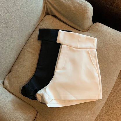 The Olivia Shorts | High-Waisted Tailored Shorts