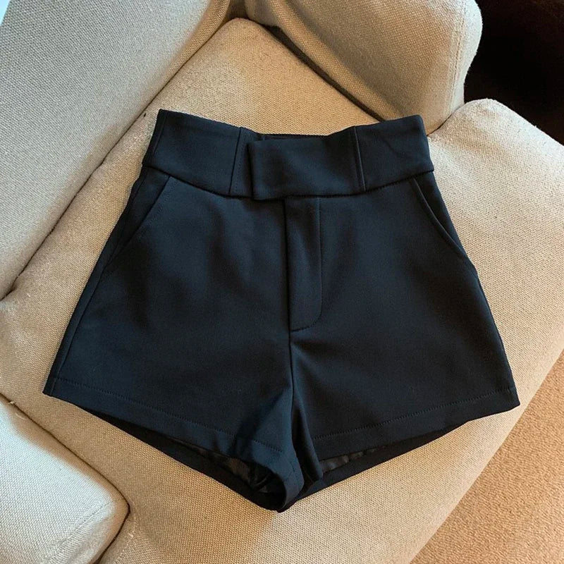 The Olivia Shorts | High-Waisted Tailored Shorts