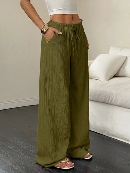 The Harper Trousers | High-Waisted Wide Leg Trousers