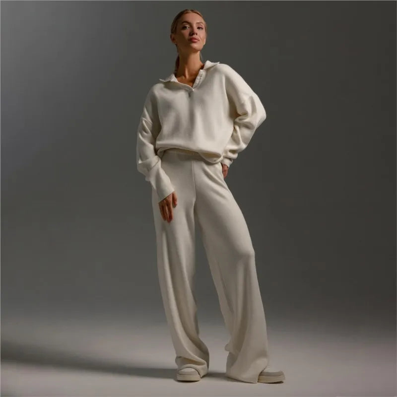 The Antonella Knit Set | Soft Knit Top & Trousers