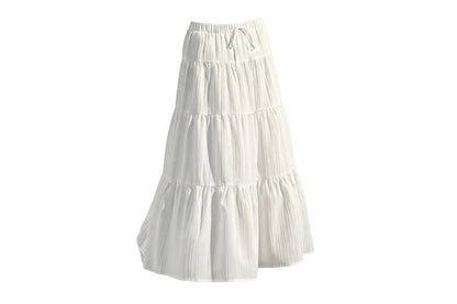 The Madeleine Skirt | Satin High-Waisted Midi