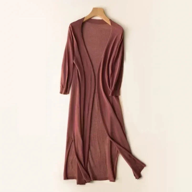The Amélie Cardigan | Longline Knit Cardigan