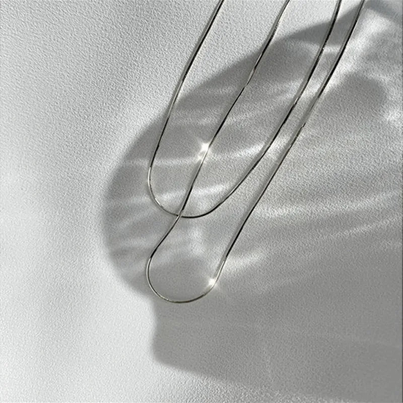 The Élise Necklace | Delicate Layered Chain Necklace